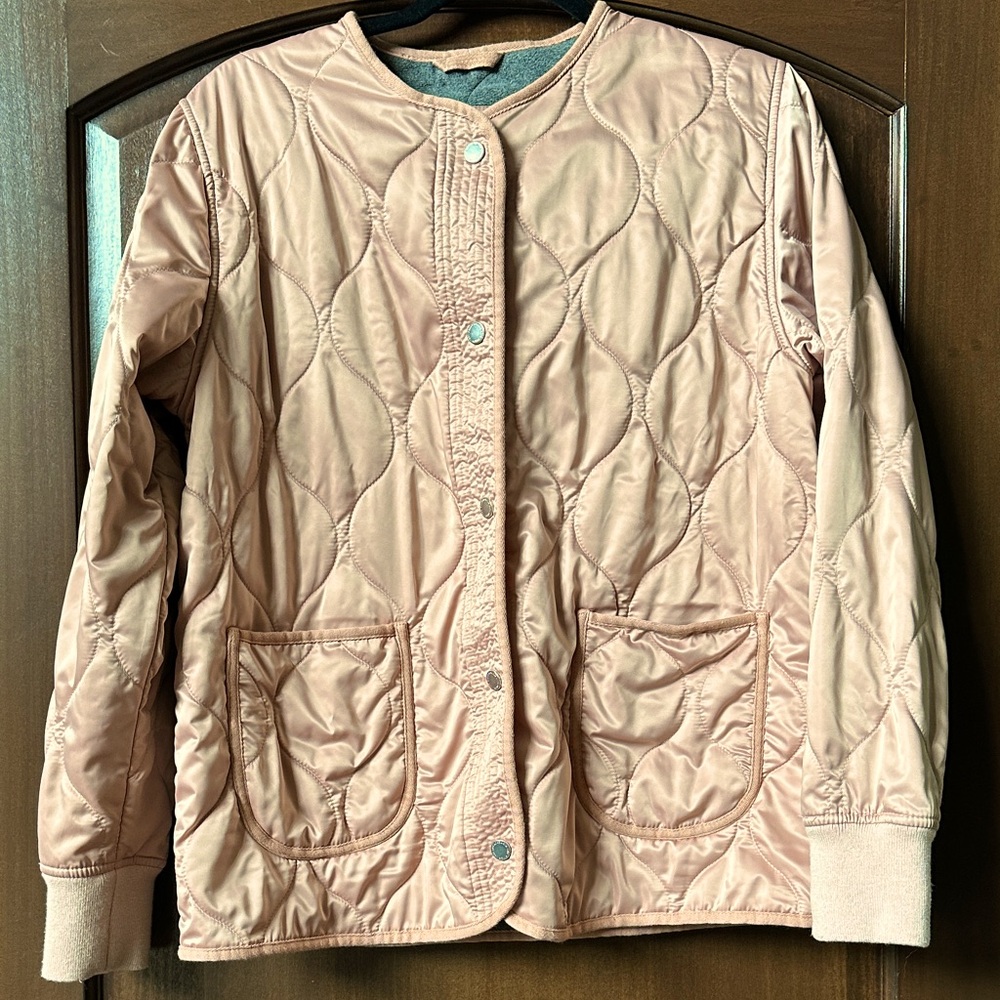 Abercrombie & Fitch earth peach and Gray Label Jacket